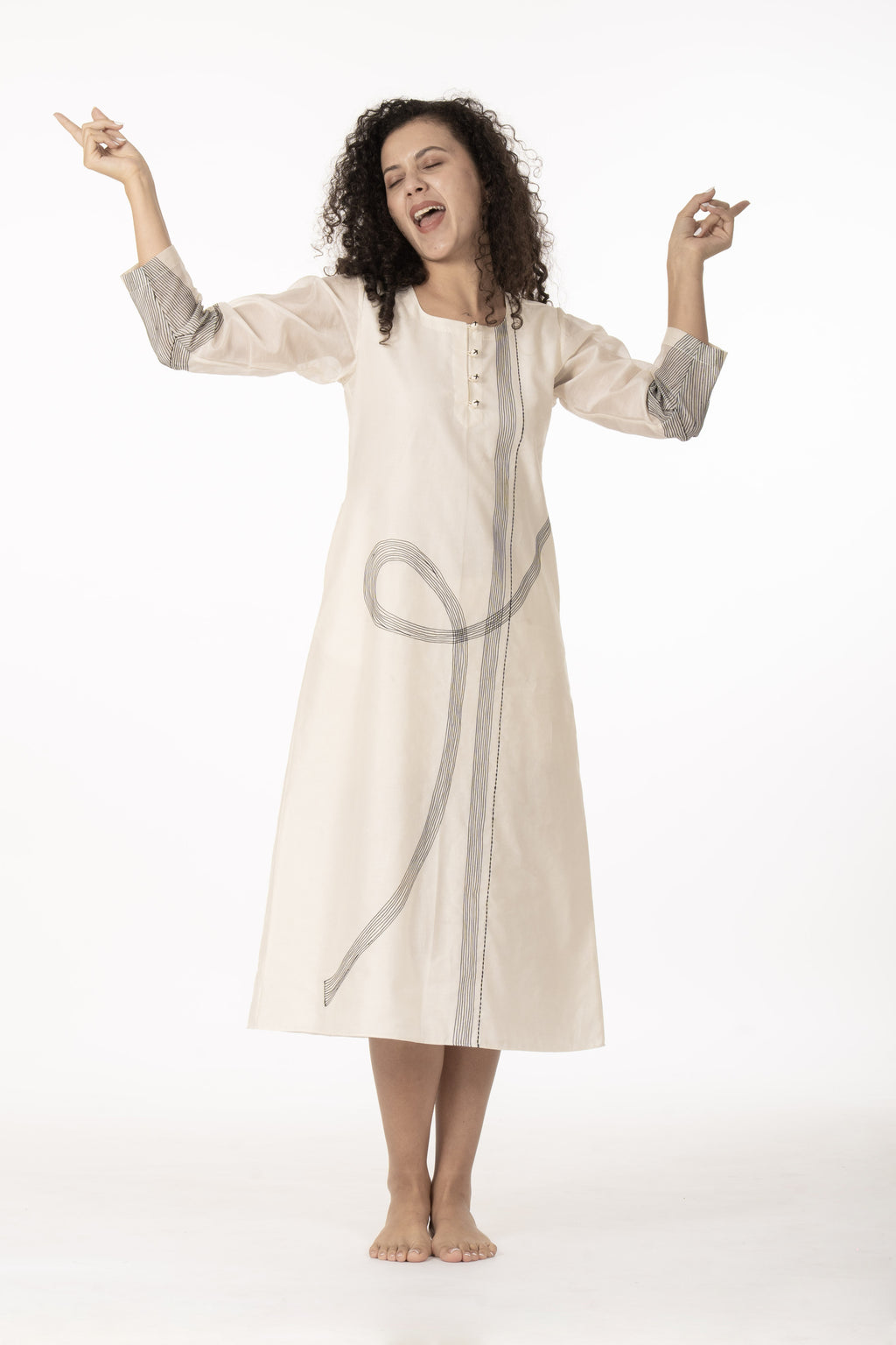 Khat Ivory Dress