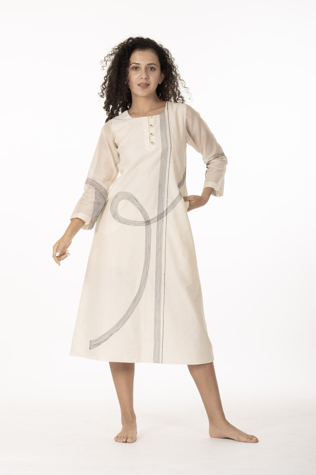 Khat Ivory Dress