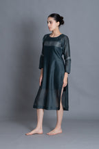 E-Mint Embroidery Dress