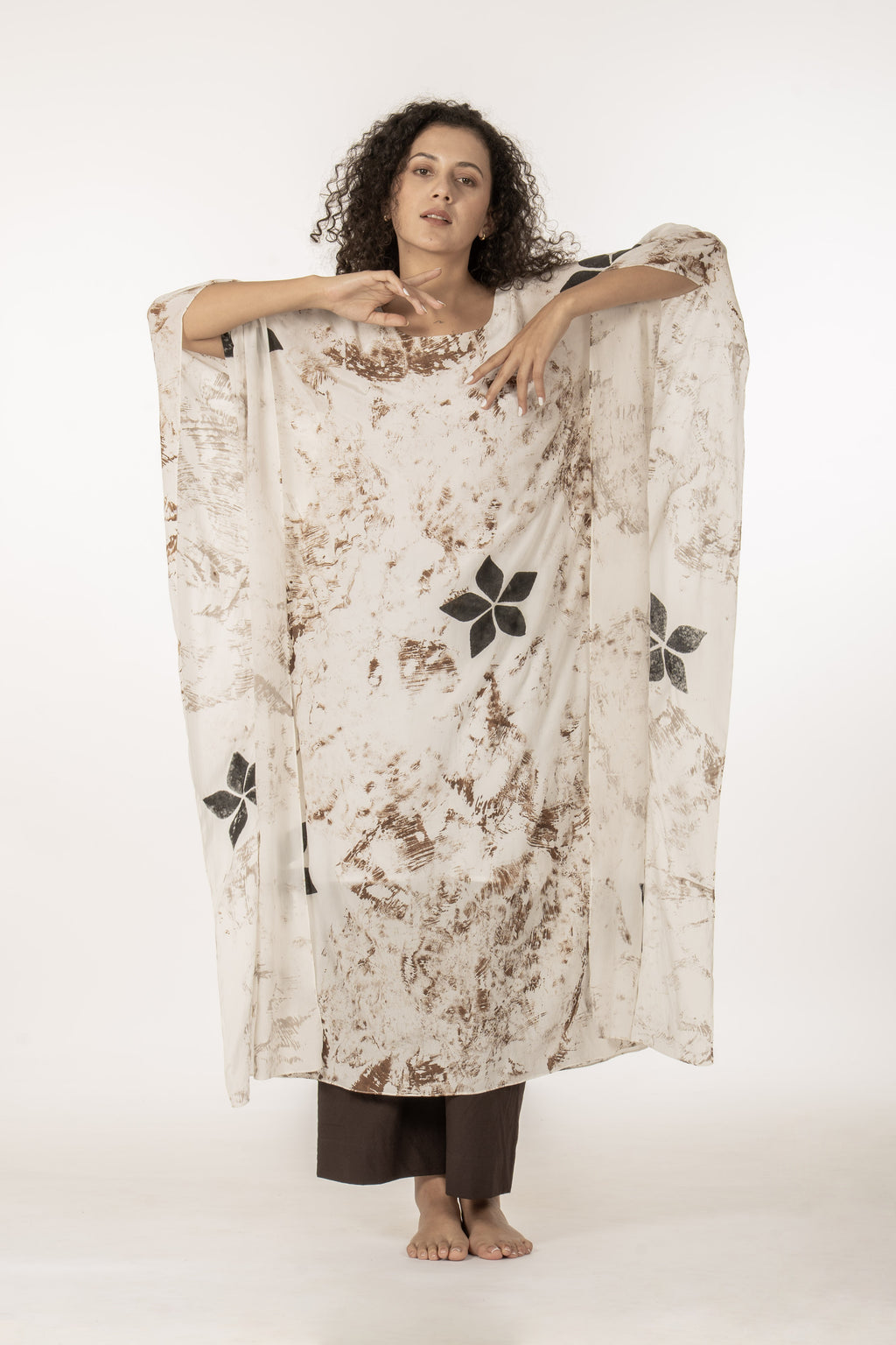 Printed Kaftan Co-ord