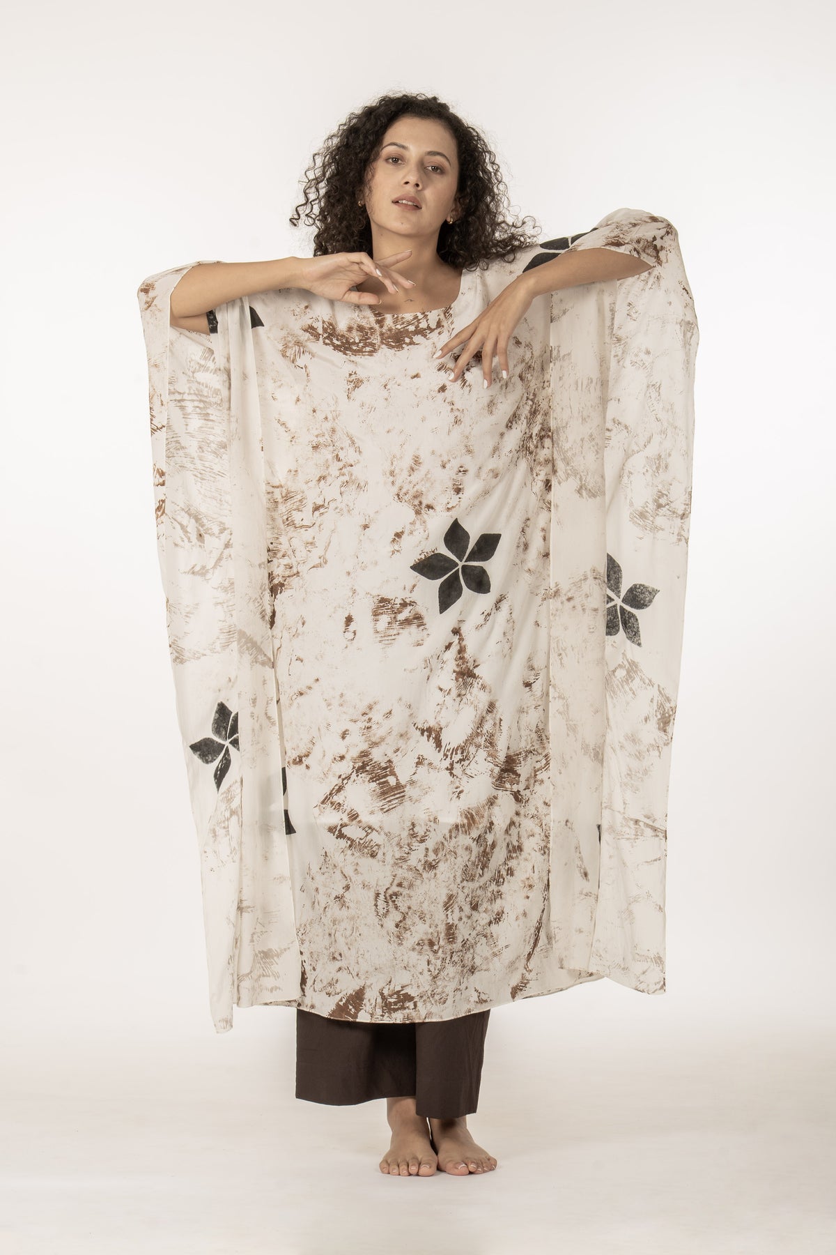 Printed Kaftan Co-ord