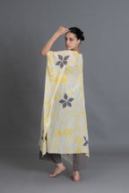 Crezia Silk Kaftan Co-ord