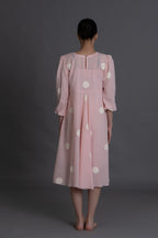 Pastel pink polka Dress