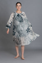 Mint Texture Print Dress