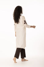 Ivory Bloom Dress with Bottom
