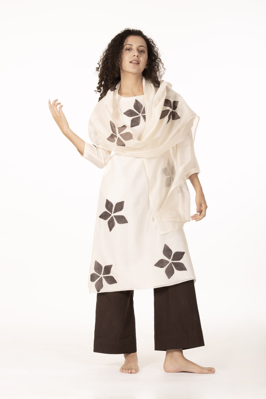Ivory Bloom Dress Co-ord