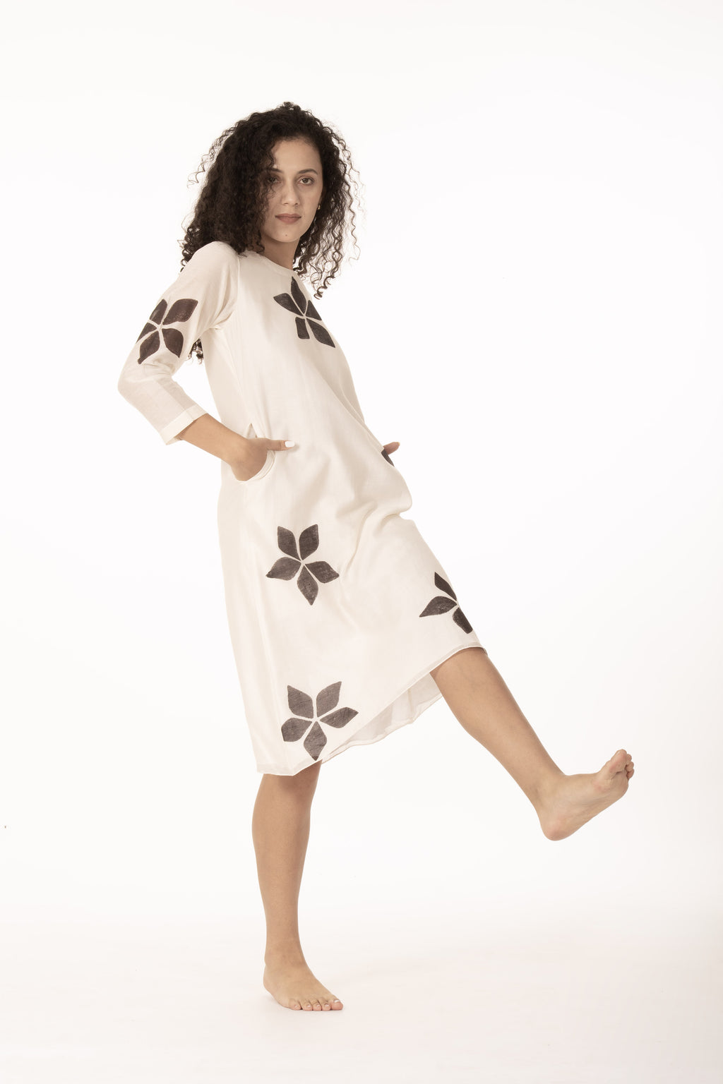 Ivory Bloom Dress