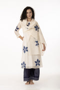 Blue Bloom Kurta Co-ord