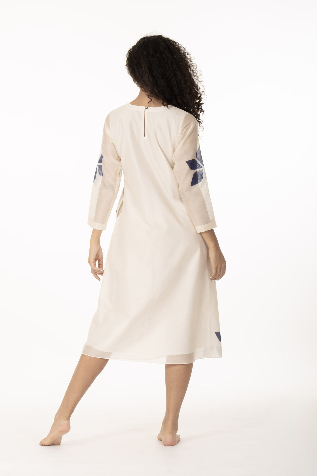 Blue Bloom Kurta