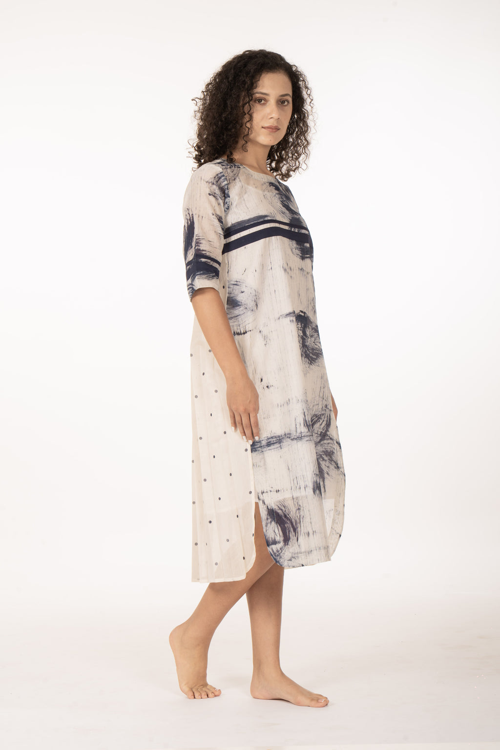 Indigo Bloom Kurta
