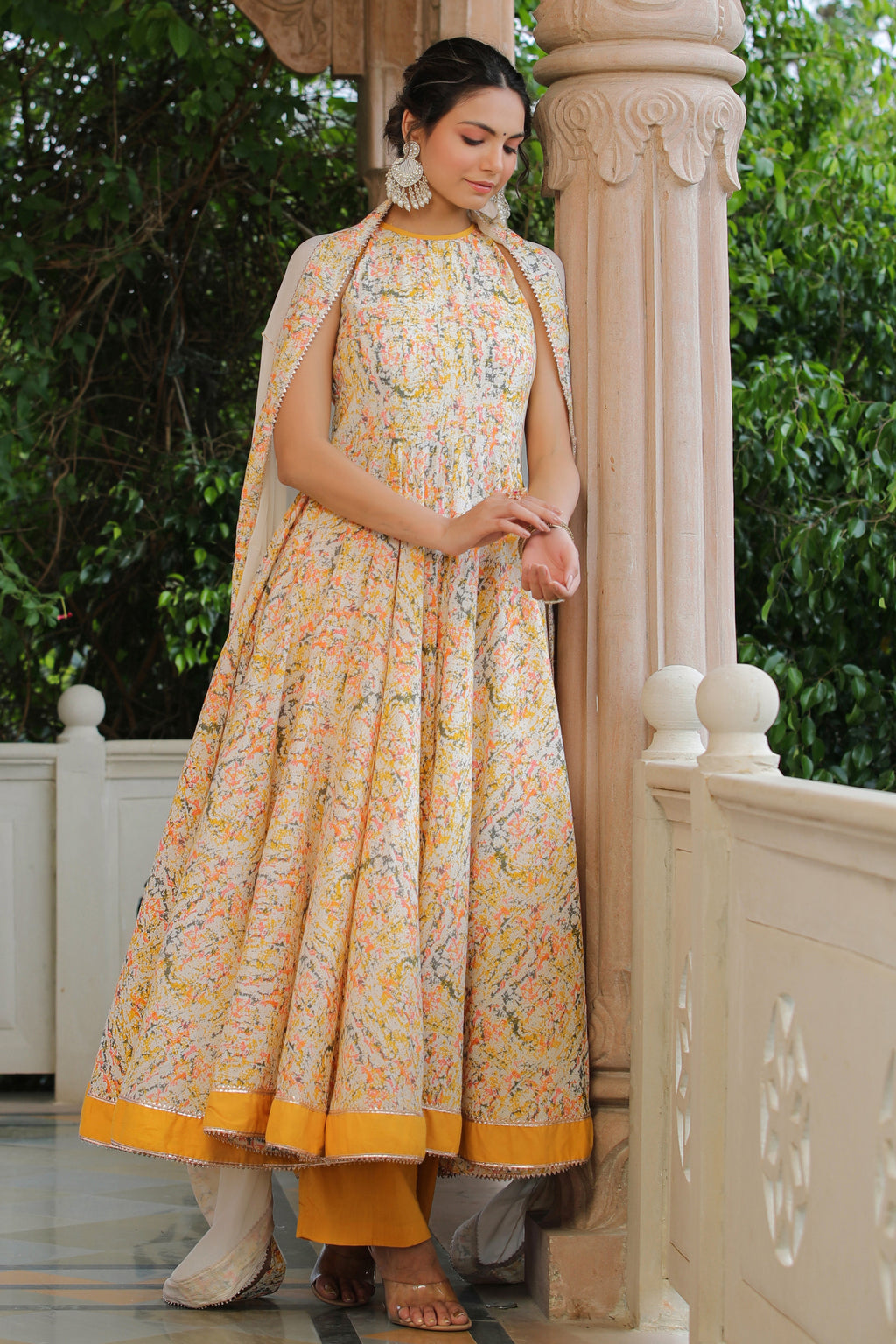 Multicolor Printed Cotton Suit- Set Of 3
