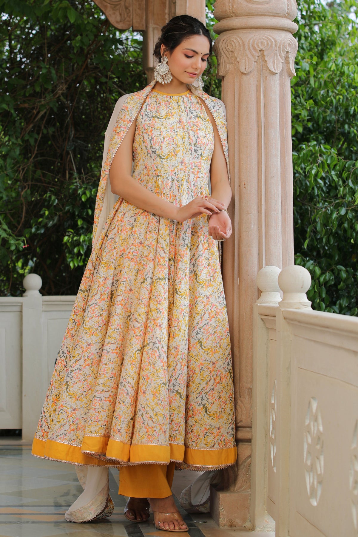 Multicolor Printed Cotton Suit- Set Of 3