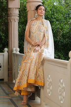 Multicolor Printed Cotton Suit- Set Of 3
