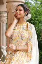 Multicolor Printed Cotton Suit- Set Of 3