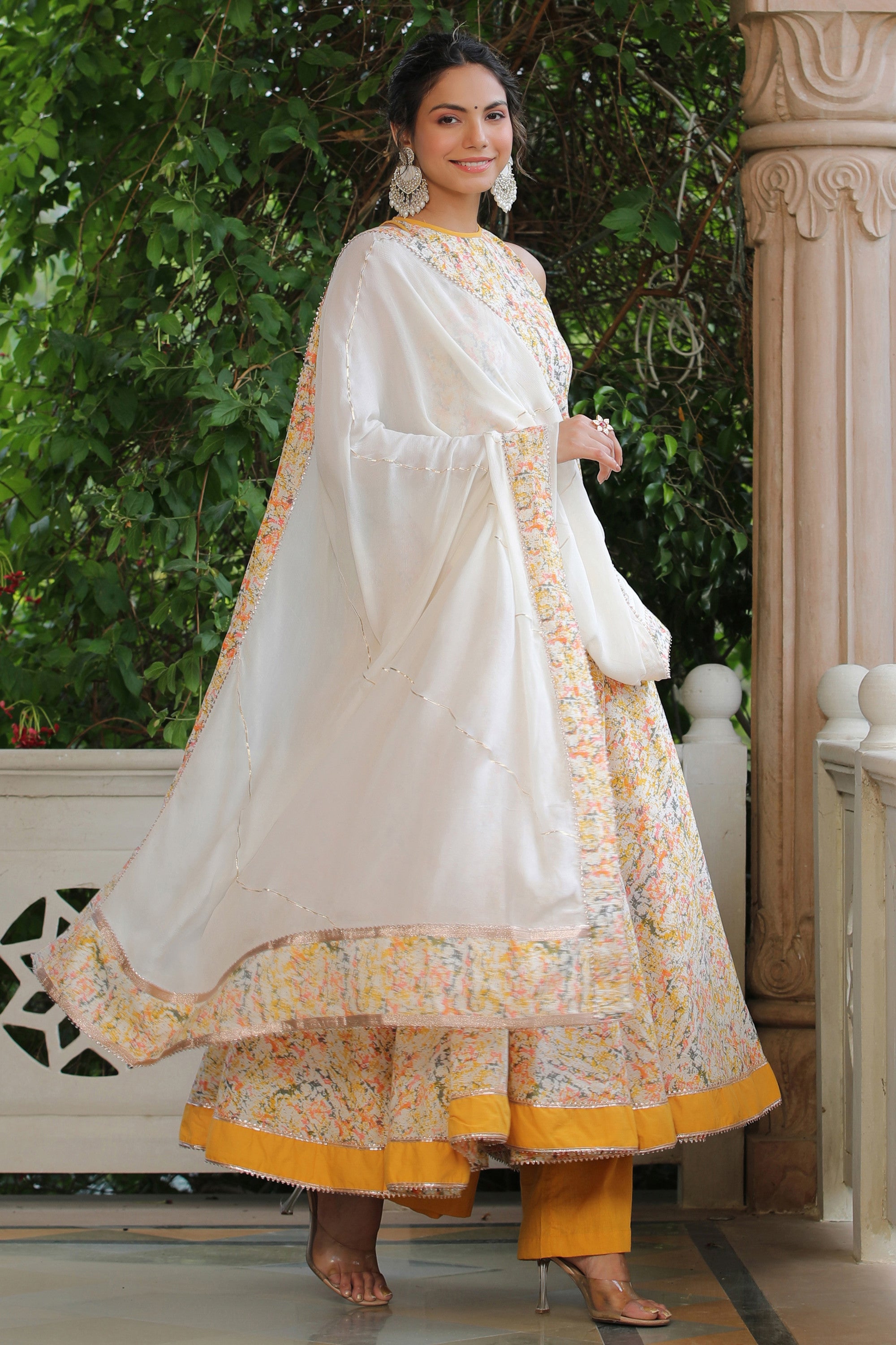 Multicolor Printed Cotton Suit- Set Of 3