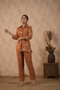 Shantoon Female Brown Coord Set