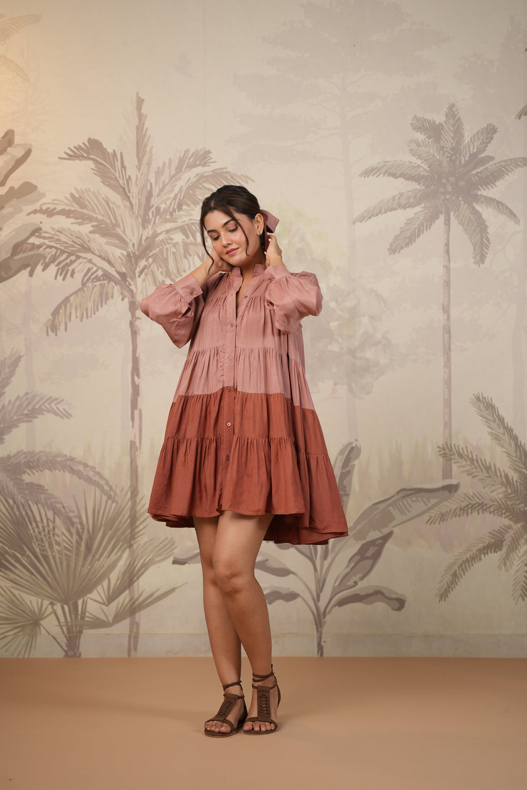 Shantoon Female Rose Pink Dress
