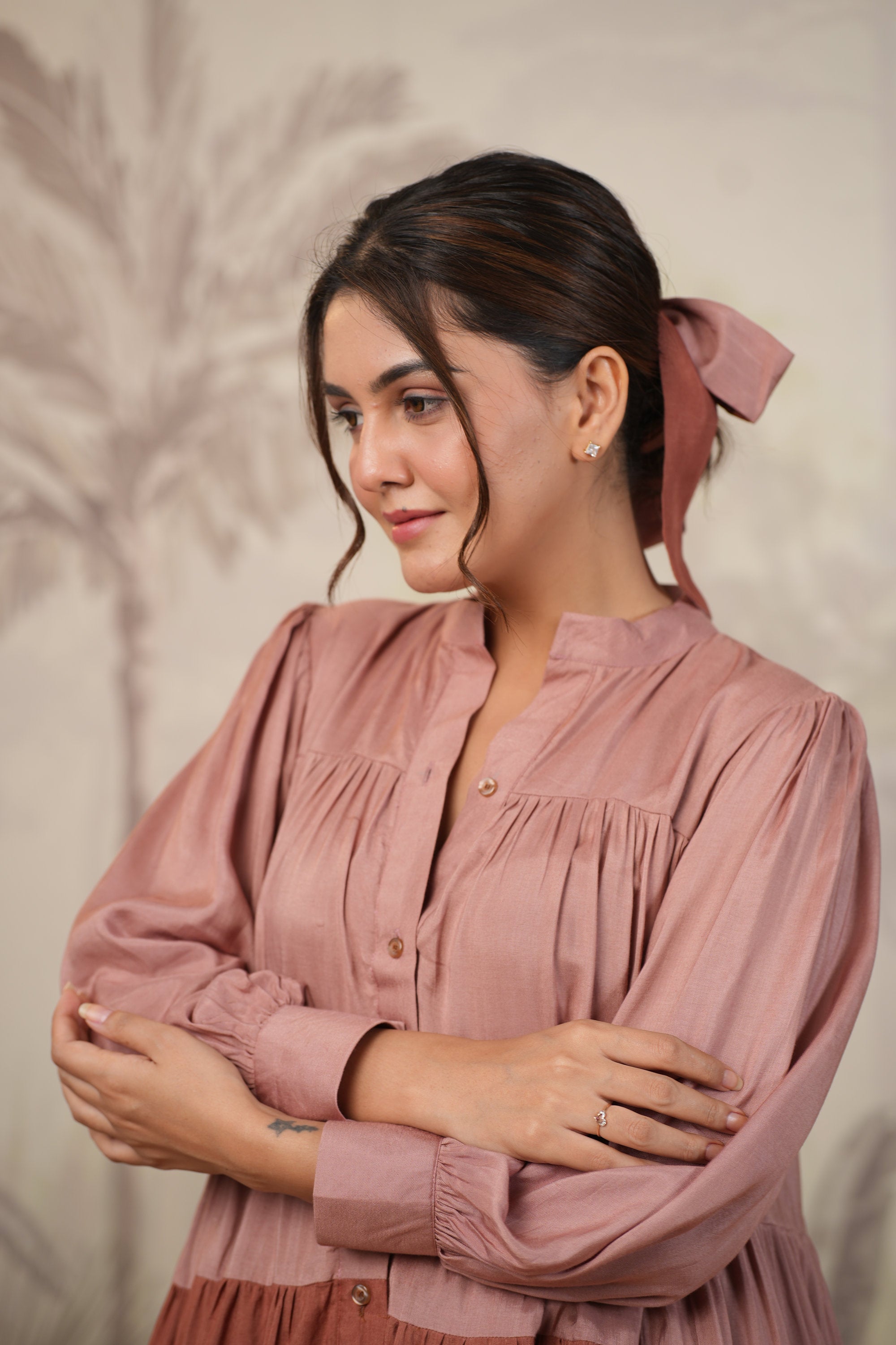 Shantoon Female Rose Pink Dress