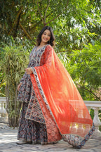 Outrageous Cotton Sharara Set