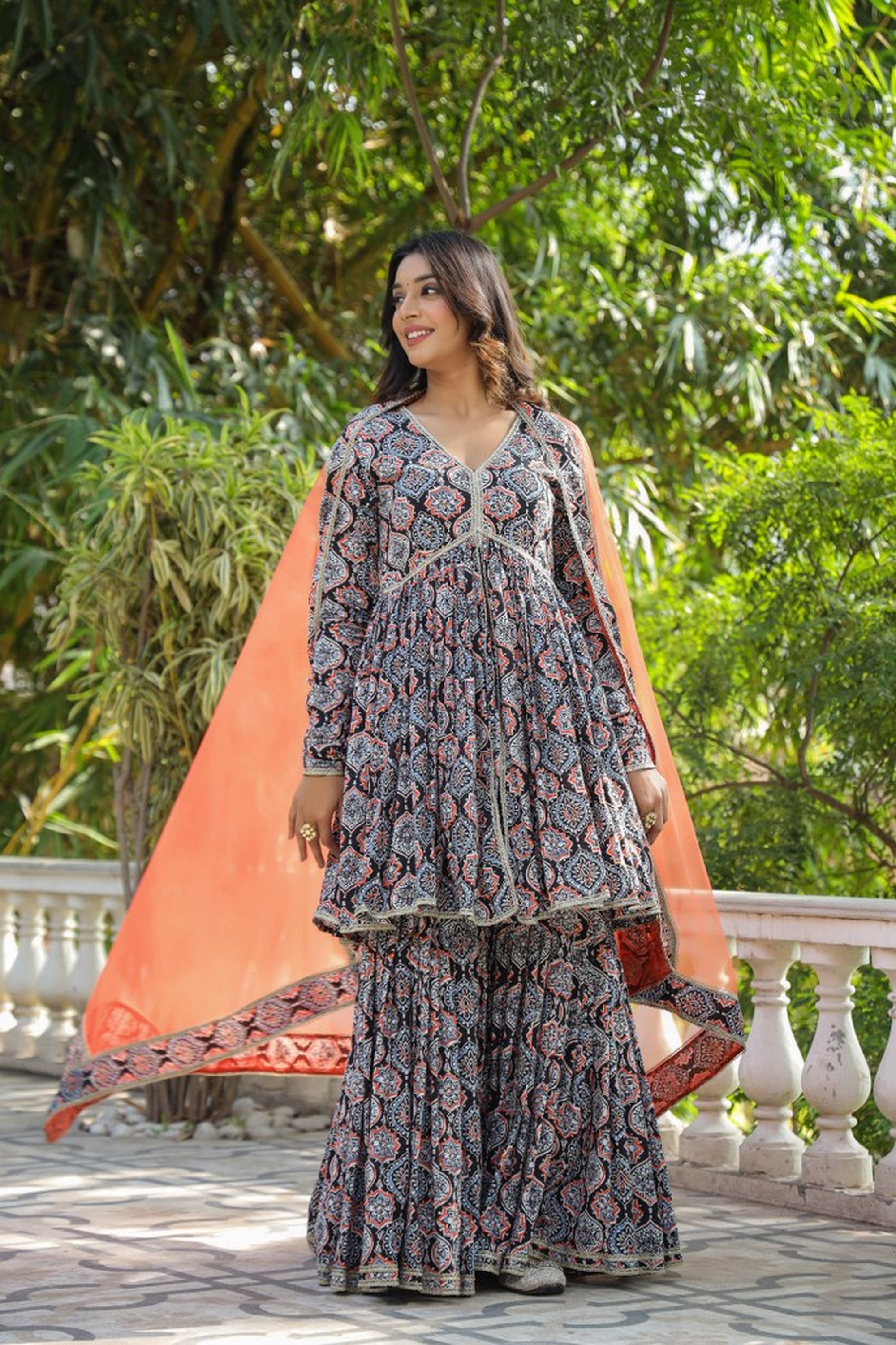 Outrageous Cotton Sharara Set