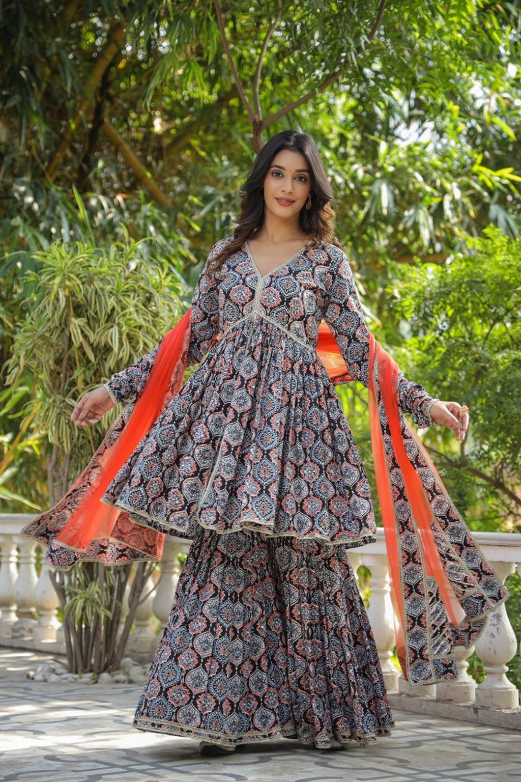 Outrageous Cotton Sharara Set