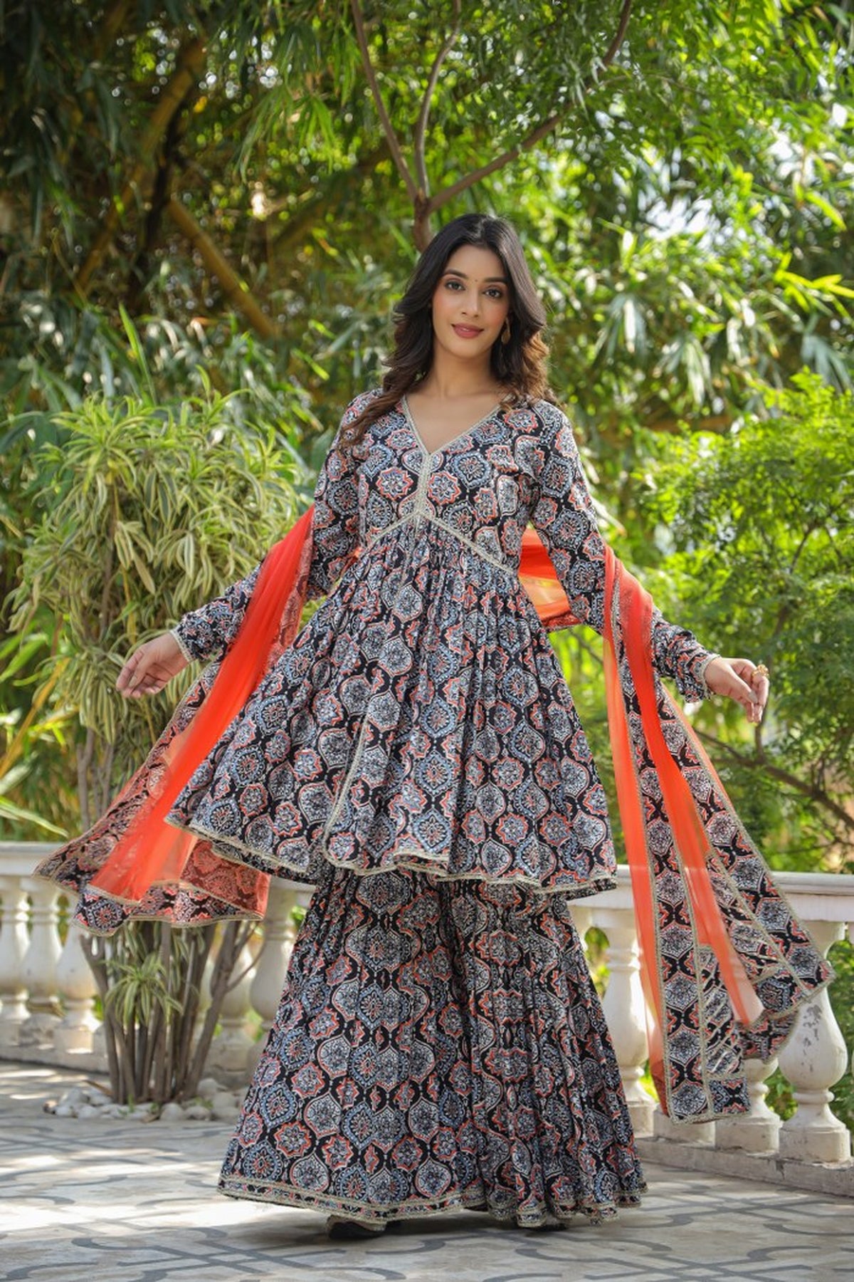Outrageous Cotton Sharara Set