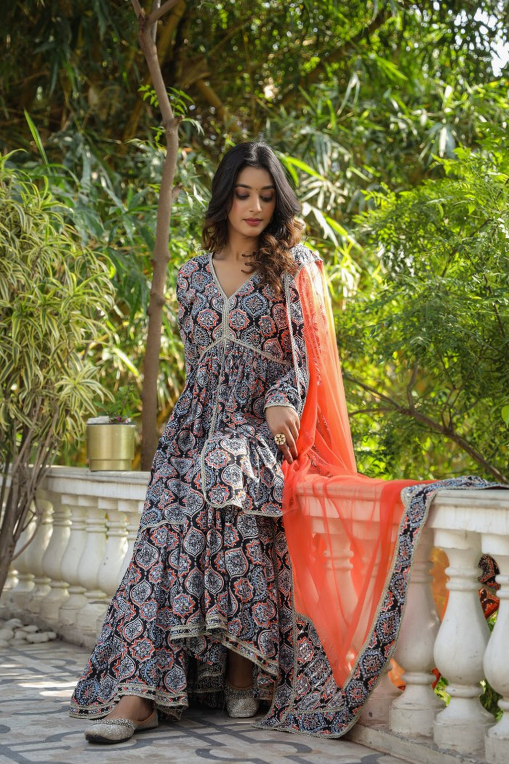 Outrageous Cotton Sharara Set