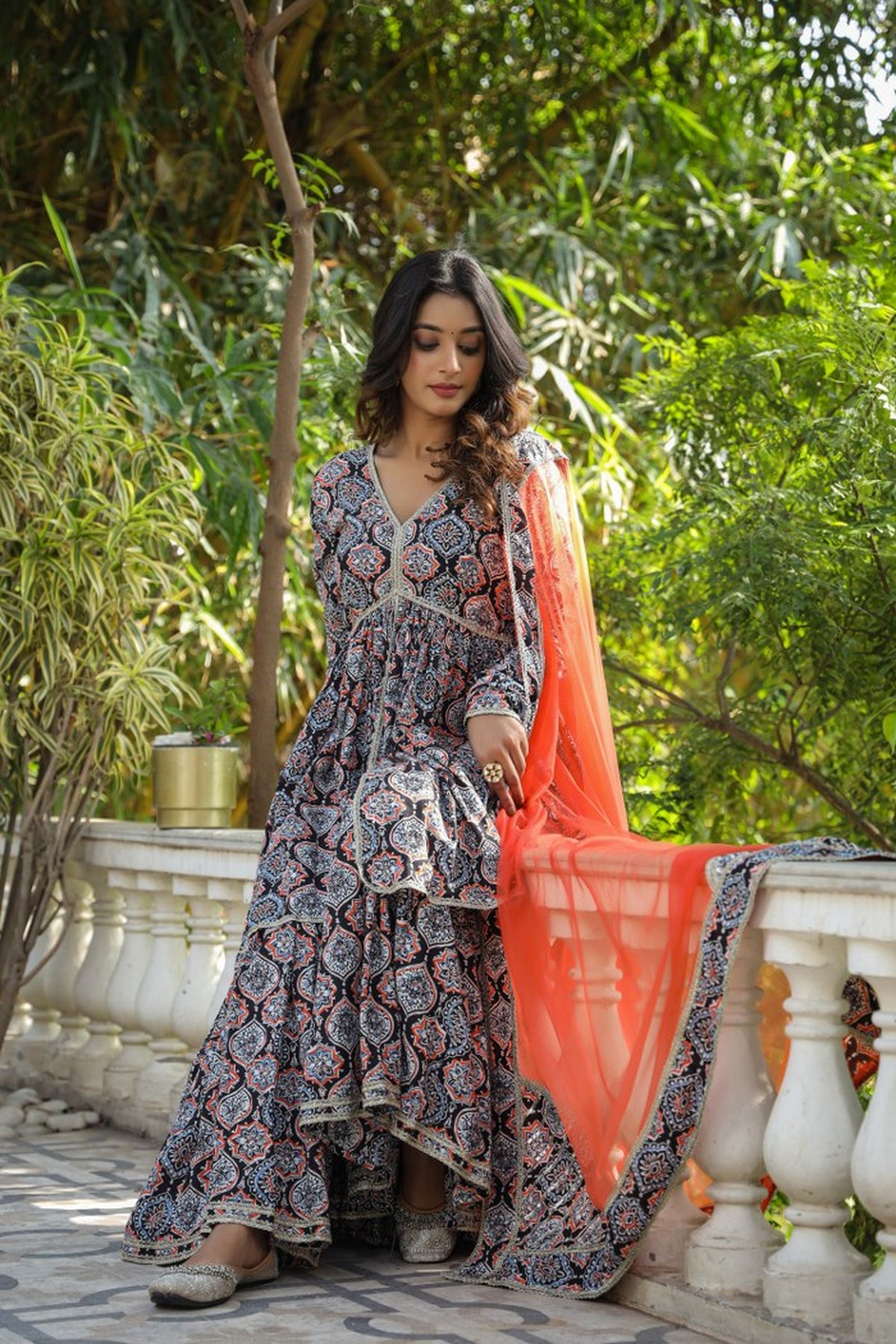 Outrageous Cotton Sharara Set