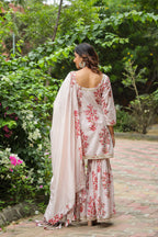 Wafer Cotton Sharara Set