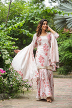 Wafer Cotton Sharara Set
