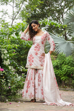 Wafer Cotton Sharara Set