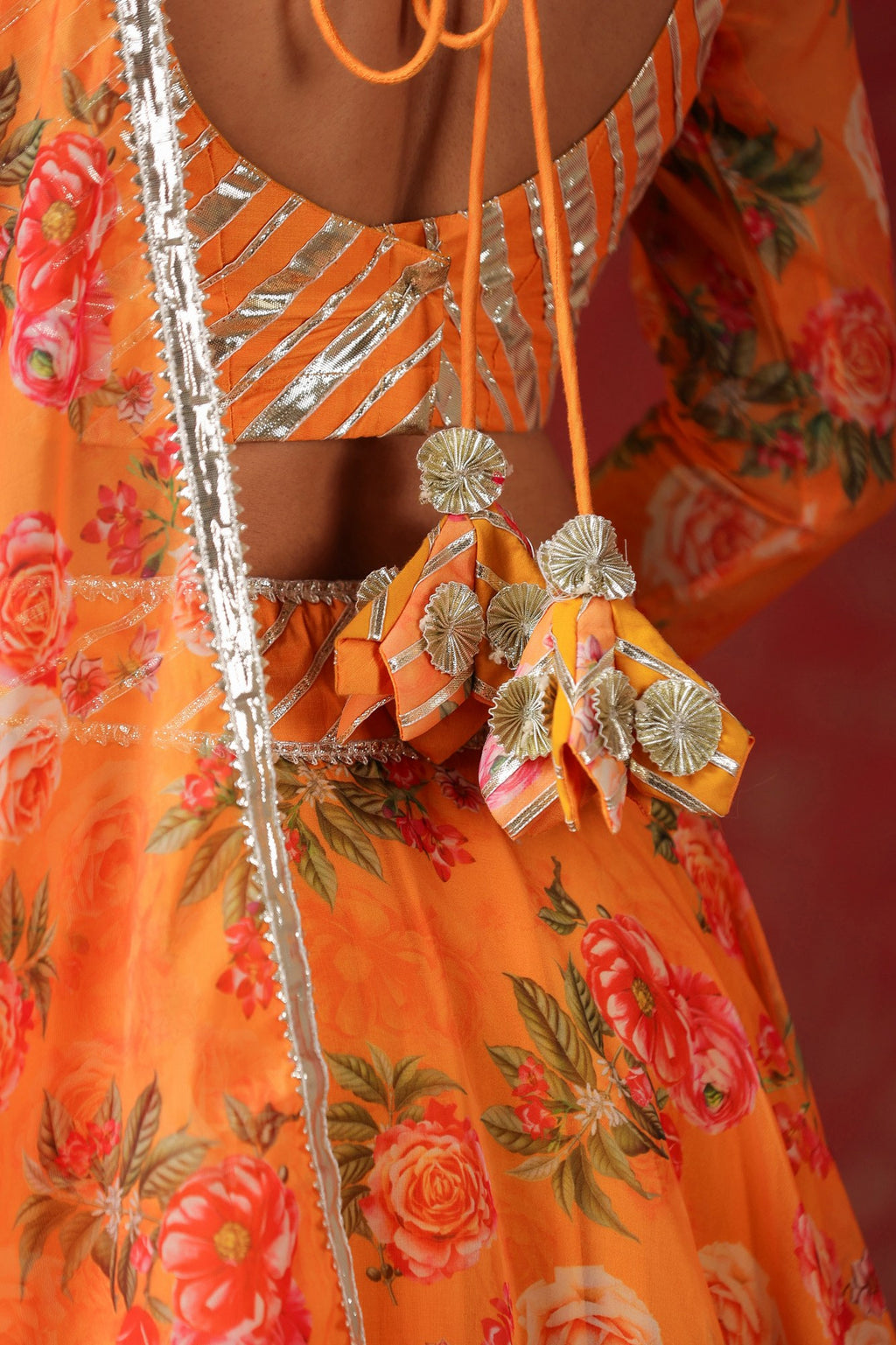 Sunshade Pure Organza Lehenga Set