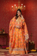Sunshade Pure Organza Lehenga Set