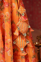 Sunshade Pure Organza Lehenga Set